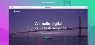 Download our high quality free and premium professional and useful psd and png mockups for your branding and design. Studio Free Website Template For Adobe Xd Xdguru Com