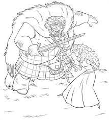Disney pixar s brave coloring page sheet merida with sword. Kids N Fun Com 83 Coloring Pages Of Brave