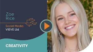 Zoe Rice, Social Media Expert at VIEVE Ltd, for School Notices alternative  careers week