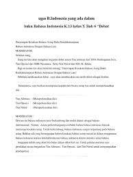 Tugas bahasa indonesia kelas 10 halaman 185. Jawaban Buku Paket Debat Pdf