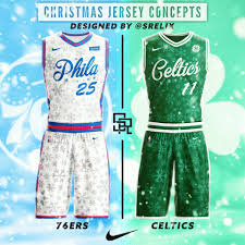 A virtual museum of sports logos, uniforms and historical items. Srelix Nba Christmas 2019 Jersey Concepts