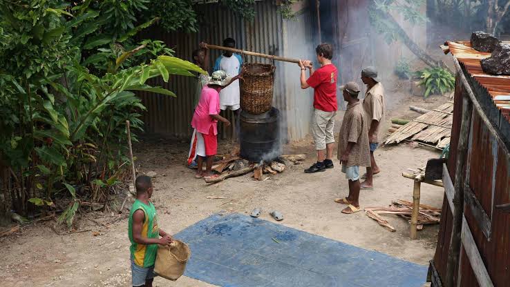 Détail de gousses de vanille qualité gourmet