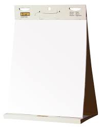 tabletop self stick flipchart pad