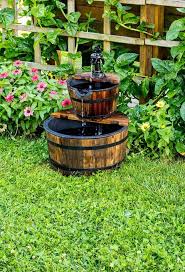 Combine the soothing sound of running water surrounding a blossoming garden. 22 Outdoor Fountain Ideas How To Make A Garden Fountain For Your Backyard