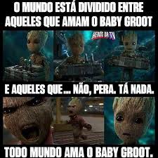 Um Amor Chamado Baby Groot Timelineacessivel Imagem Do Baby Groot No Novo Trailer De Guardioes Da Galaxia Baby Groot Vingadores Engracados Memes Engracados
