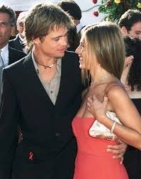 Pin By Sherrie Nowak On Gorgeous Humans Brad Pitt And Jennifer Brad Pitt Jennifer Aniston Jennifer Aniston Wedding