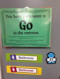A full bathroom requires a minimum of 36 to 40 square feet of space. 17 Bathroom Passes Ideas Bathroom Pass Classroom Management Classroom Organization