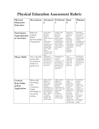Rubric Team Physical Education Lessons Elementary Physical Education Educational Assessment