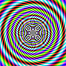 Illusion of spiral swirl swirling disco dancing 3d rainbow balls circles or spheres revolving torus 3d optical illusion raster illustration. Jayden Millar Jmillar7 Profile Pinterest