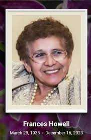 Today the Howell family laid to rest the matriarch of their family. The  sign of the church was a fitting testament of the life that Frances Howell  led. Our thoughts and prayers