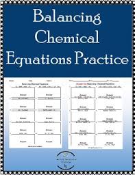 To earn full credit, write the words out when classifying. Balancing Chemical Equations Practice Worksheet Answer Key Equations Chemical Equation Practices Worksheets