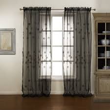 Floral Black And Cream Curtains Floral Country Black Sheer Curtains Milan Curtains Black Sheer Curtains Sheer Curtain Curtains