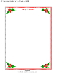 Free Printable Unlined Christmas Stationery Christmas Stationery Christmas Stationary Christmas Letterhead