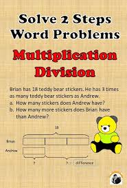 Multiplication and division word problems year 3. Multiplication Division 2 Steps Word Problems 3rd 4th Grade Bar Models Word Problems Math Word Problems Multiplication Word Problems