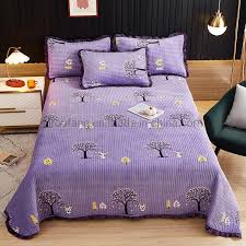 Enjoy free shipping on most stuff, even big stuff. China Hotel Decoration Purple Printing Bedspread King Size Lightweight All Season China Bedspread And Bedspread Set Price