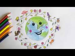 International Mother Earth Day Drawing Save Trees Save Nature Earth Day Drawing Easy Drawings Save Earth Posters