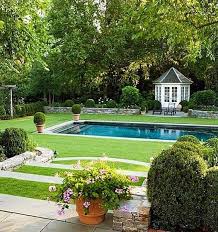 Pin By Norma Alicia Ortiz Breard On Outdoor Living Spaces Pool Landscaping Garden Pool Pool Houses