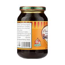 It is made by soaking barley in water to begin sprouting, and then roasting the sweetened, sprouted grain. Amazon Com Eden Foods Organic Barley Malt Syrup 1 4 Lbs 2 Pc Grocery Gourmet Food