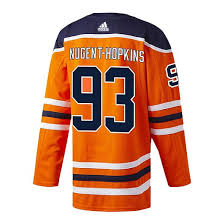 He missed the entire 2011 season with a torn acl that prevented him from practicing, but that has since ended his career. Edmonton Oilers Adidas Authentic Ryan Nugent Hopkins Home Jersey Sport Chek