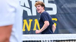 Men's Tennis defeats Adrian to collect third straight win