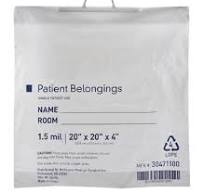 Custom Logo Medical Waste Biohazard Bag Disposable Waterproof PE Plastic Side Gusset Garbage Bag