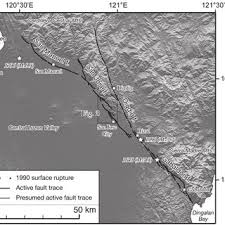 The Philippine Fault In Central Luzon Island Open Stars Denote Download Scientific Diagram