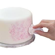 Sponge Painting Fondant Recipe Cake Decorating Painted Cakes Cake Decorating Techniques