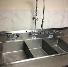 lot amtekco 3 bay stainless steel
