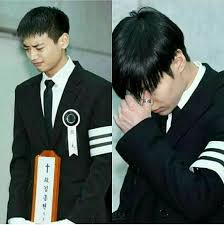 'bangtan (bts) have come to visit jonghyun's funeral hall. Minho And Taemin At Jonghyun S Funeral R I P Kim Jonghyun You Ve Worked Hard Jonghyun Rip