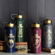 With gryffindoor, hufflepuff, ravenclaw, and slytherin bottles available, you can gear up and represent your house with the perfect protein cup. Children S Kitchen Dining Items Harry Potter Themed Hufflepuff Crest Water Bottle Kids Drinks Bottle Childrens Bottles