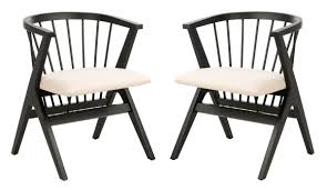 Dch1004a Set2 Dining Chairs Furniture By Safavieh In 2020 Spindle Dining Chair Dining Chairs Dining Chair Set