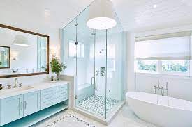 When decorating with beach wall art, the most important thing to remember is that less is more. Bathroom Wall Paint Color Is Dunn Edwards Dew340 Whisper In Eggshell Finish Bathroom Wall Paint Color Luxury Bathroom Tiles Bathroom Decor Coastal Bathrooms