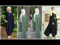 It is a form of a veil that covers the face including the ears and the hair. Latest Maxi Dresses With Hijab Style Latest Abaya Burkha Designs Dubai Style Abaya Designs Youtube