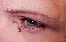 Not The Punctal Plugs Your Optometrist Had In Mind Eyelid Piercing Eye Piercing Facial Piercings