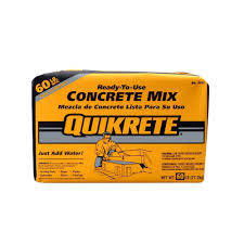 Quikrete 60 Lb Concrete Mix 110160 The Home Depot