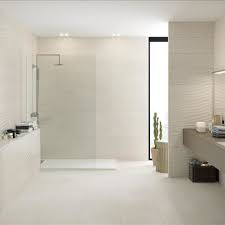 Versatile in design and function, ceramic flooring and ceramic wall tiles remain one of the most popular choices for bathroom tile trends 2020. Large Wall Tiles Beige Bathroom Tiles Direct Tile Warehouse