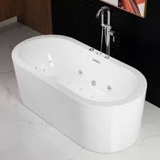 Hydro massage creates luxury jetted tubs. á… Woodbridge 67 X 32 Whirlpool Water Jetted And Air Bubble Freestanding Bathtub B 0030 Bts1606 Woodbridge