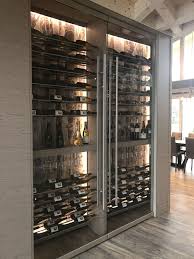 Pin By Oliver Kleinjohann On Wine Home Wine Cellars Wine Closet Glass Wine Cellar
