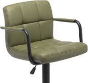 ‫Amazon.com: כיסא בר מרובע מודרני מעור PU של Vogue Furniture ...‬‎