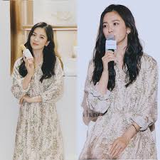 Song hye kyo to possibly make her broadcast comeback as a fashion designer in a new drama. 2019 Dress Sexy Song Hye Kyo Celebrity Print V Neck Women Full Fashion High Quality Night Club Body Con Party Dresses Wholesale Dresses Aliexpress