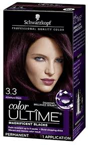 Schwarzkopf Color Ultime Hair Color Cream 3 3 Amethyst Black Packaging May Vary Hair Color Cream Schwarzkopf Color Ultime Hair Color Permanent Hair Color