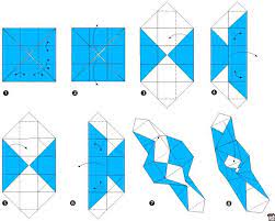 Origami schachtel falten mit deckel anleitung geschenkbox. Schachtel Briefumschlag Basteln Vorlage Briefumschlag Basteln Kiste Basteln