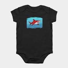 Kiri Shark Kirishima Baby Kurzarmbody Teepublic De