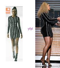 Beyonce Made A Surprise Apperance At The Sports Illustrated Person Of The Year Event Yesterday Wearing Laquan Smith Black And Silver Dress Fashion How To Wear