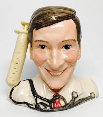 Royal Doulton Character Jug Toby Mug Kenneth Williams Carry On Gang Series  D7173