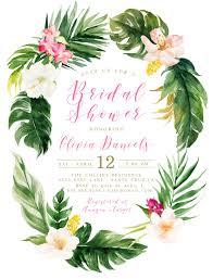Tropical Invitation Bridal Shower Invites Summer Hawaiian Etsy Luau Bridal Shower Hawaiian Bridal Shower Tropical Bridal Shower Invitations