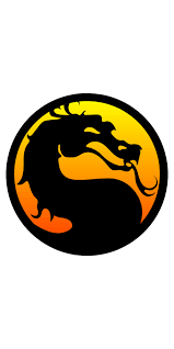 Mortal Kombat Dragon Logo Logo Sticker Mortal Kombat Logos