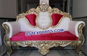 Wedding Designer Carved Red Sofa Dstexports Metal Sofa Antique Sofa Brass Metal