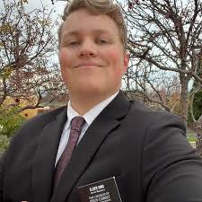 Behind the water towers in my town.