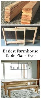Beginner Farm Table 2 Tools 50 Lumber Farmhouse Table Plans Diy Farmhouse Table Woodworking Projects Diy